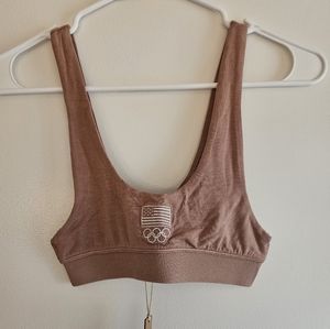 SKIMS | LIMITED EDITION Team USA Sports Bra XS in Sienna